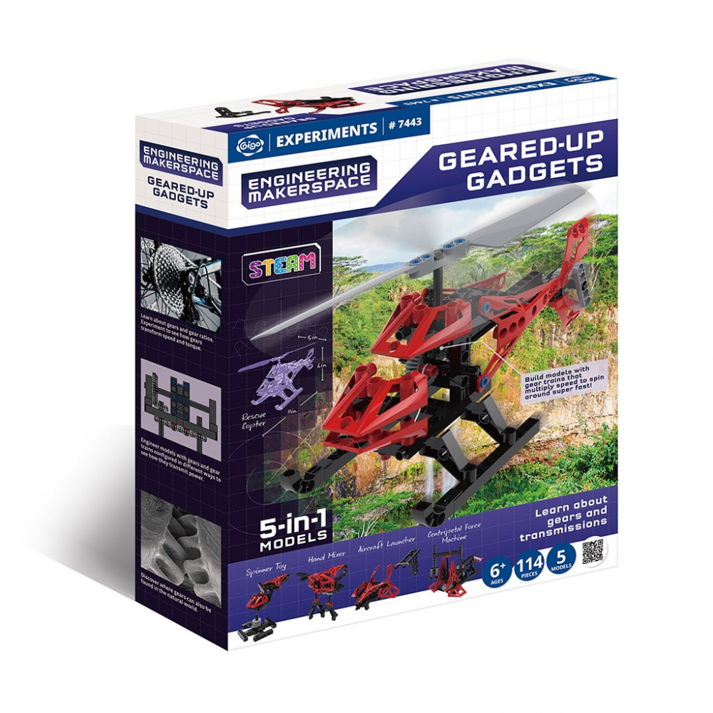 Kit STEM Gigo Toys - Construiște Gadgeturi Avansate