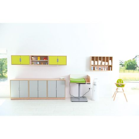 Saltea Moje Bambino infasat scutece albastra - imagine 6
