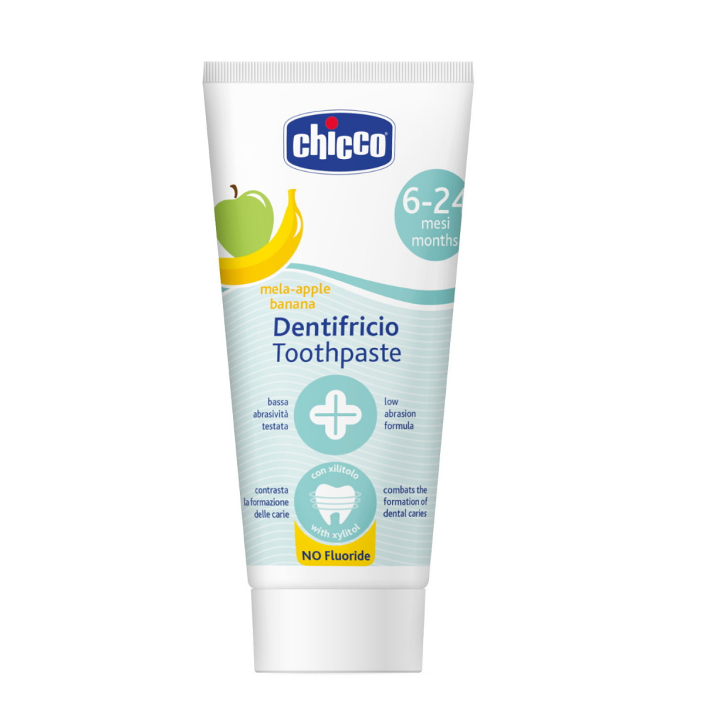 Pasta de dinti Chicco fara fluor Mar-Banana 50ml - imagine 3