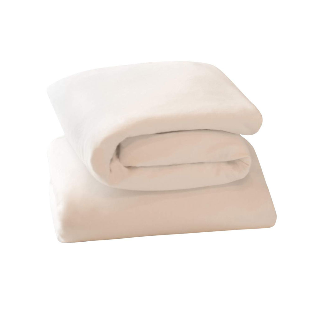 Cearceaf Clevamama 140x70 cm Alb, Cu Elastic - imagine 2