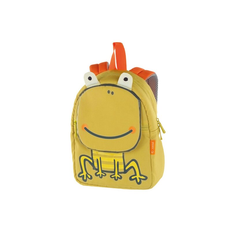 Ghiozdanel Jane Frog cu compartiment sticlă