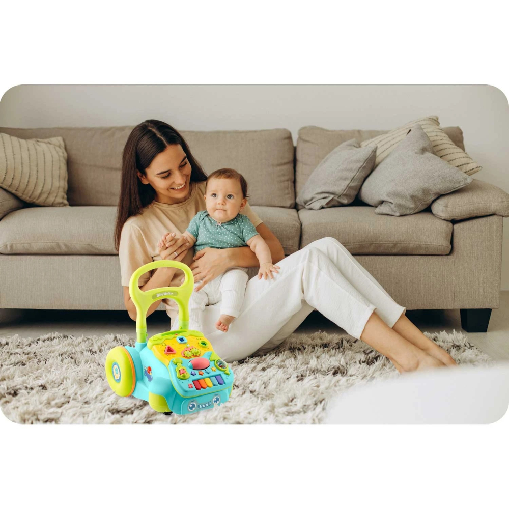 Antepremergător Ricokids 2in1 Turcoaz cu Pian - imagine 6