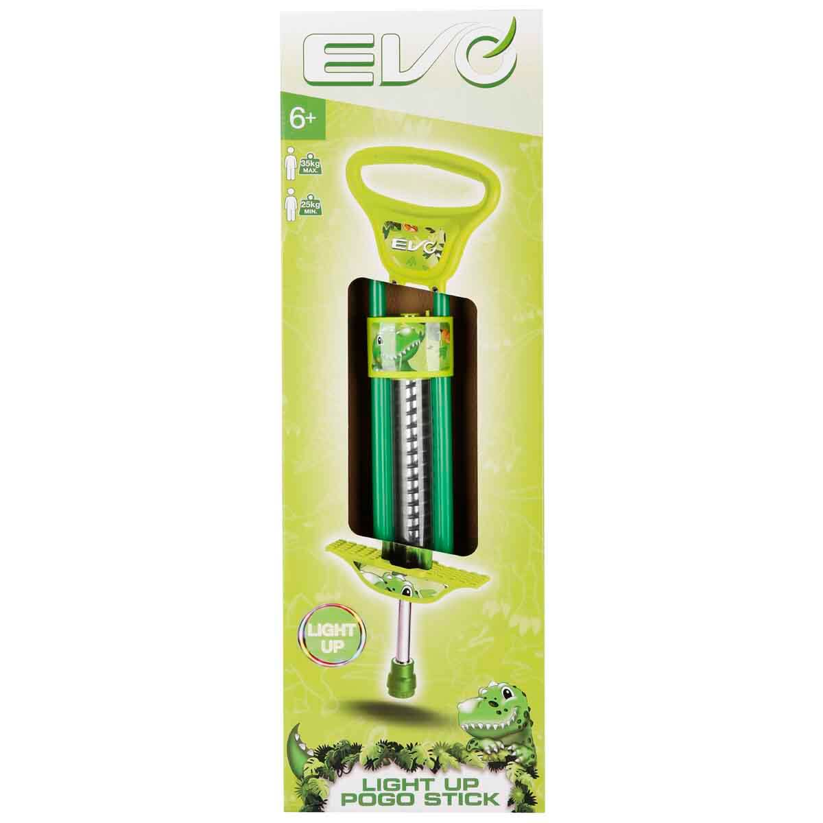 Pogo Stick Evo Dinozaur cu Lumini LED