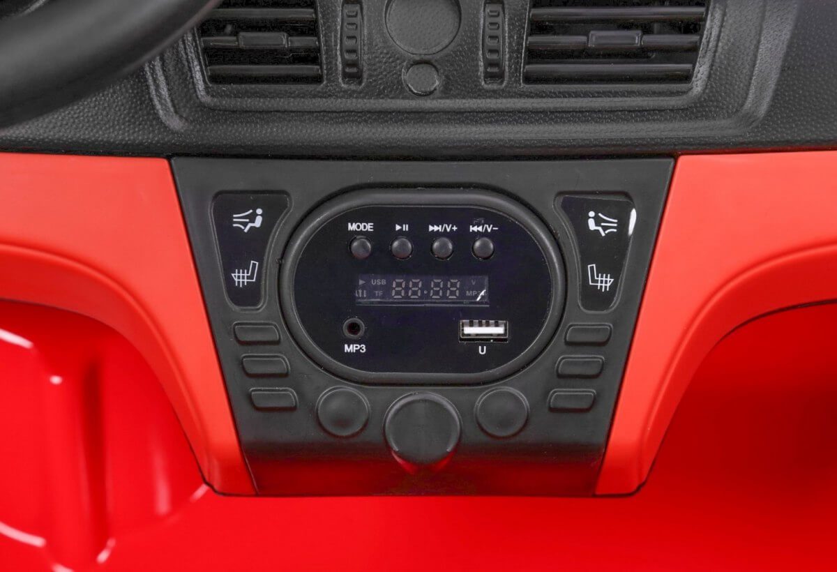 Masinuta BMW X6M XXL 2 Locuri Rosu | Electrica - imagine 7