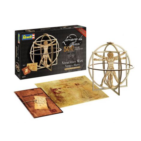 Revell Omul Vitruvian Leonardo 500 Ani