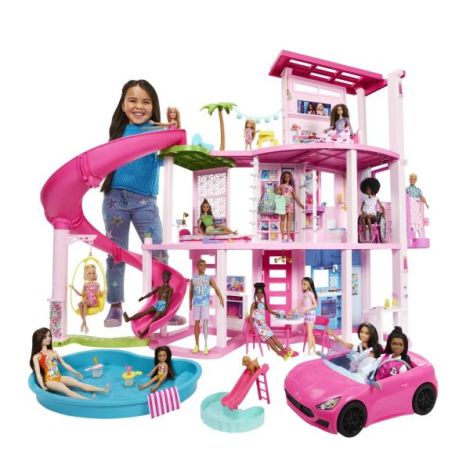 Barbie Dream House Mattel - Casa de vis cu tobogan - imagine 3