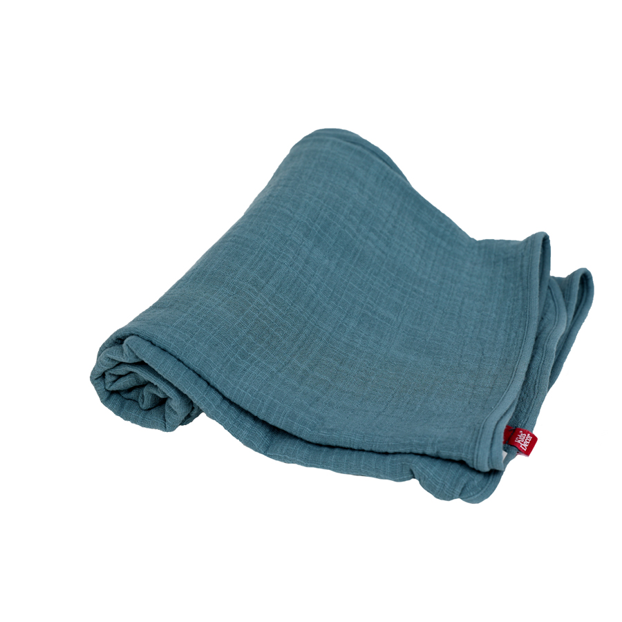 Paturica Muselina Cold Ice KidsDecor 100x100 cm - imagine 3