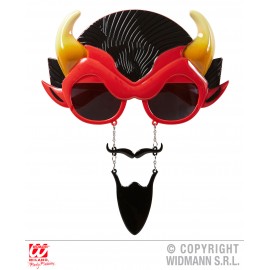Ochelari Drăcușor Widmann Italia | Accesorii Halloween - imagine 2