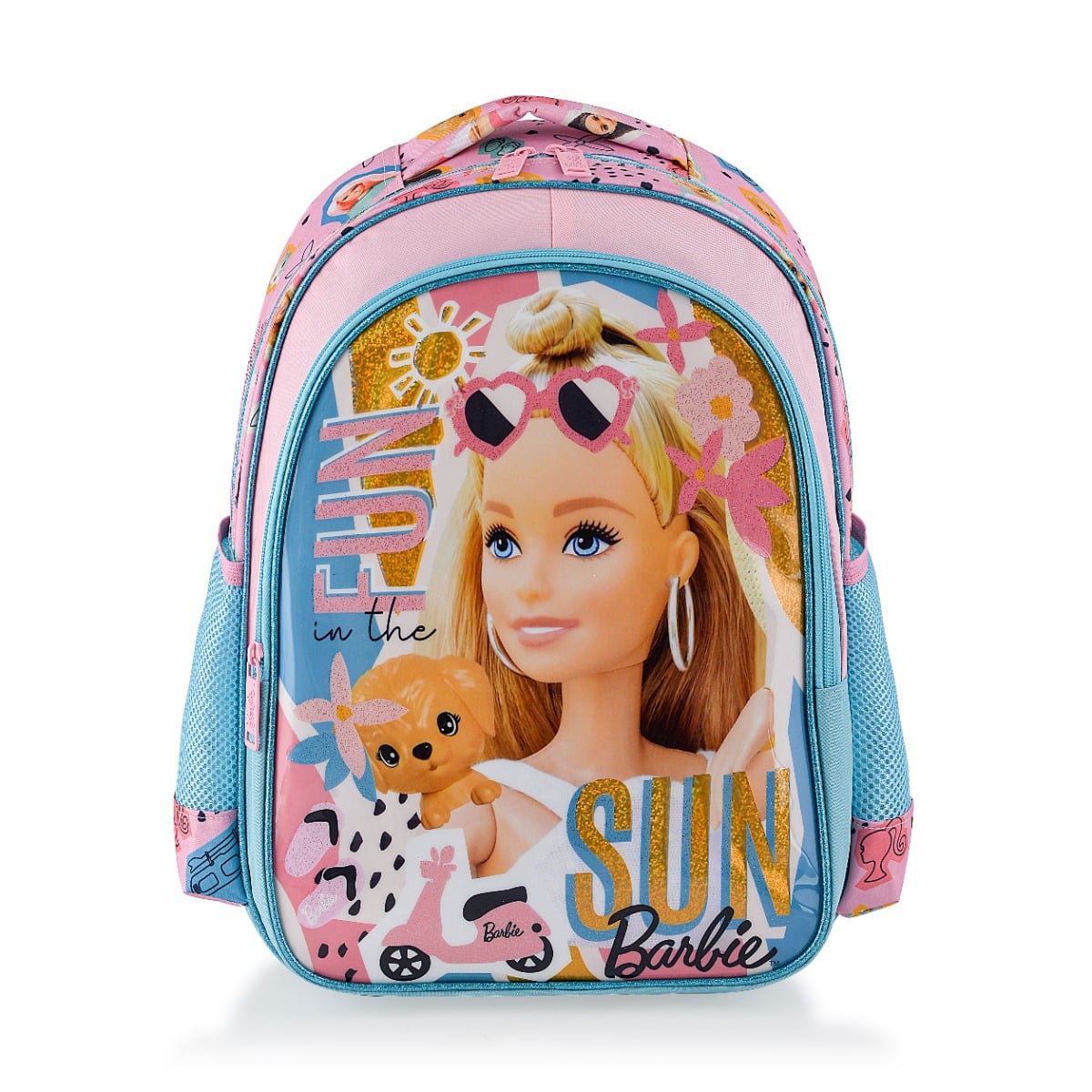 Ghiozdan 2 Compartimente Barbie Fun In The Sun