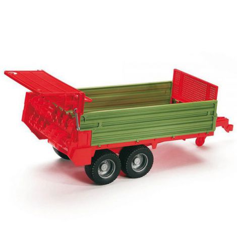 Remorcă Compost Bruder, Compatibilă Tractoare - imagine 3