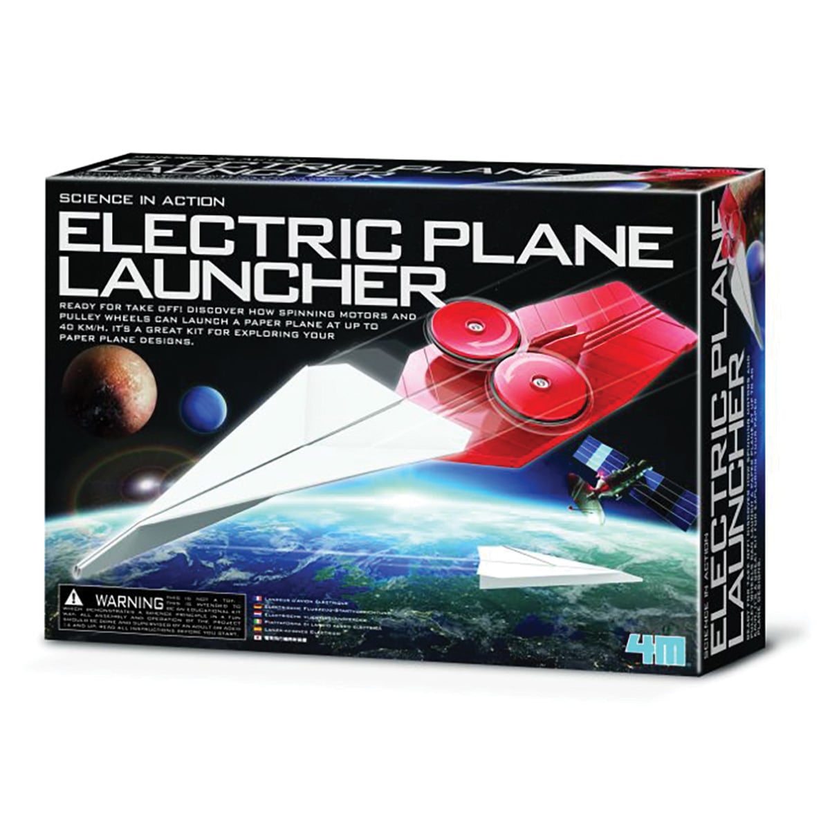 Lansator Electric Avioane 4M | Kit Educational 7+
