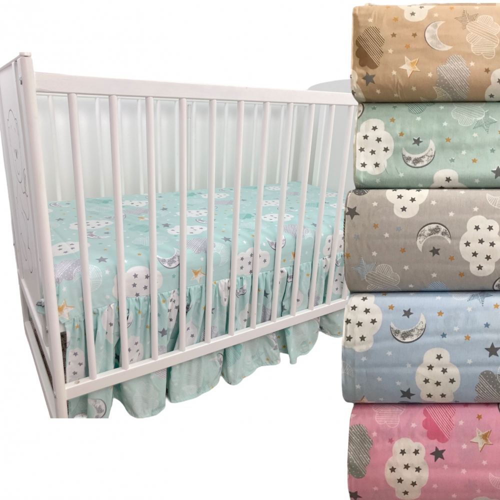 Cearsaf Bumbac Deseda Nori 120x60 cm