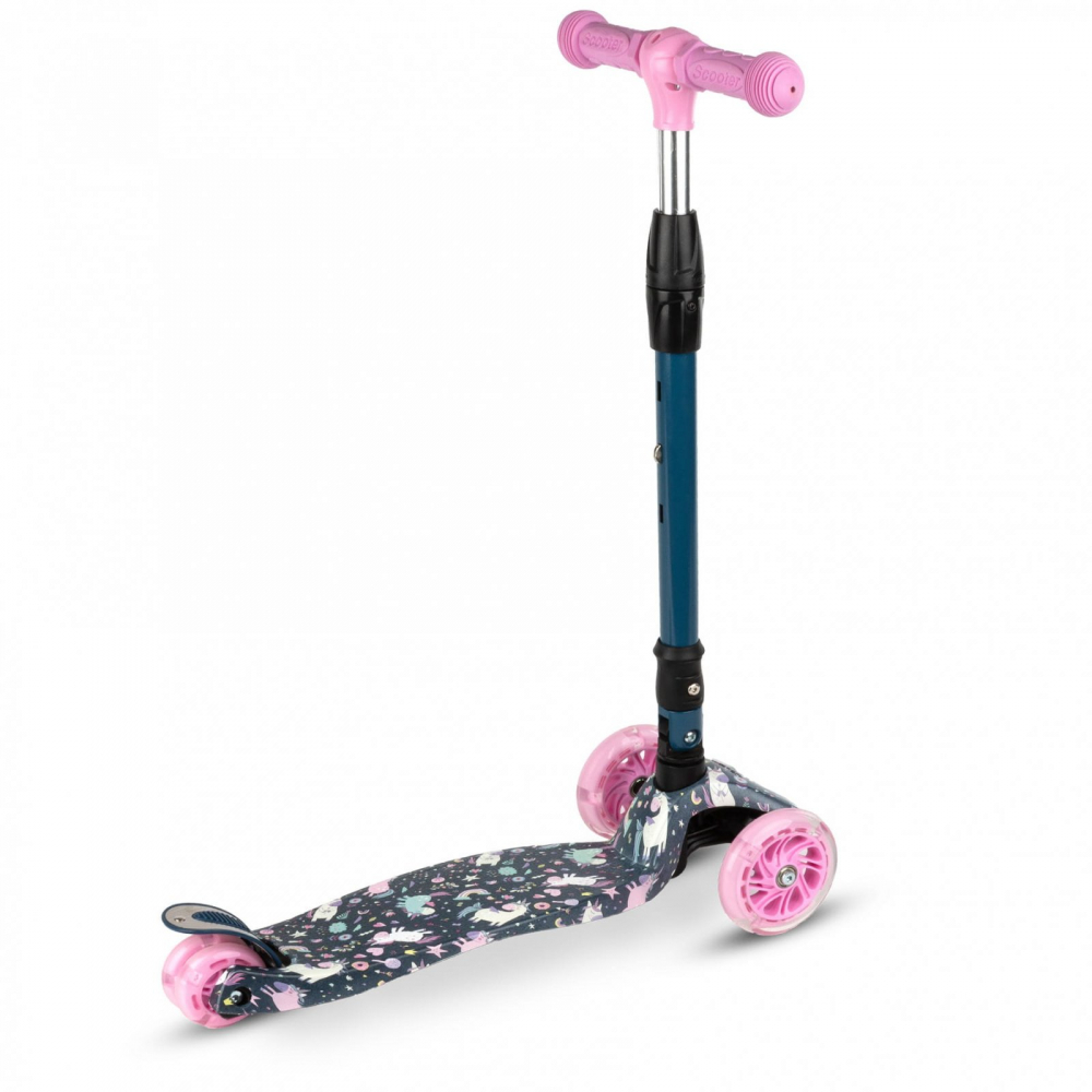 Trotineta Kidwell Vento Magic Pliabilă cu LED - imagine 6