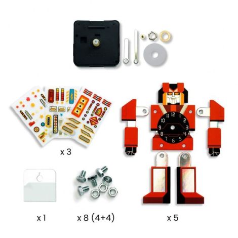 Ceas Robot DIY Djeco | Creativ și Educativ - imagine 3