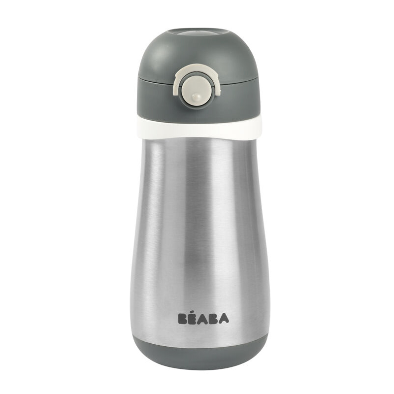 Termos Beaba 350 ml Mineral Grey, Inox