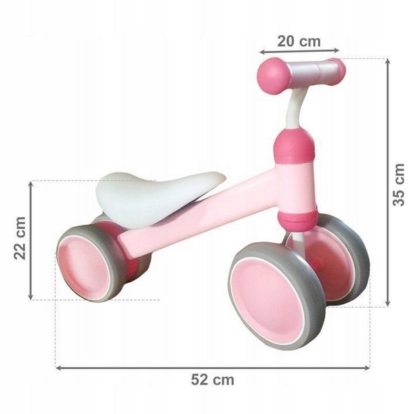 Vehicul Ecotoys JM-118 Roz 18-36 Luni
