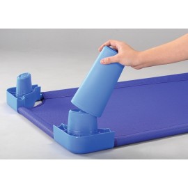 Pat superpozabil Moje Bambino, 134 cm, Albastru - imagine 2