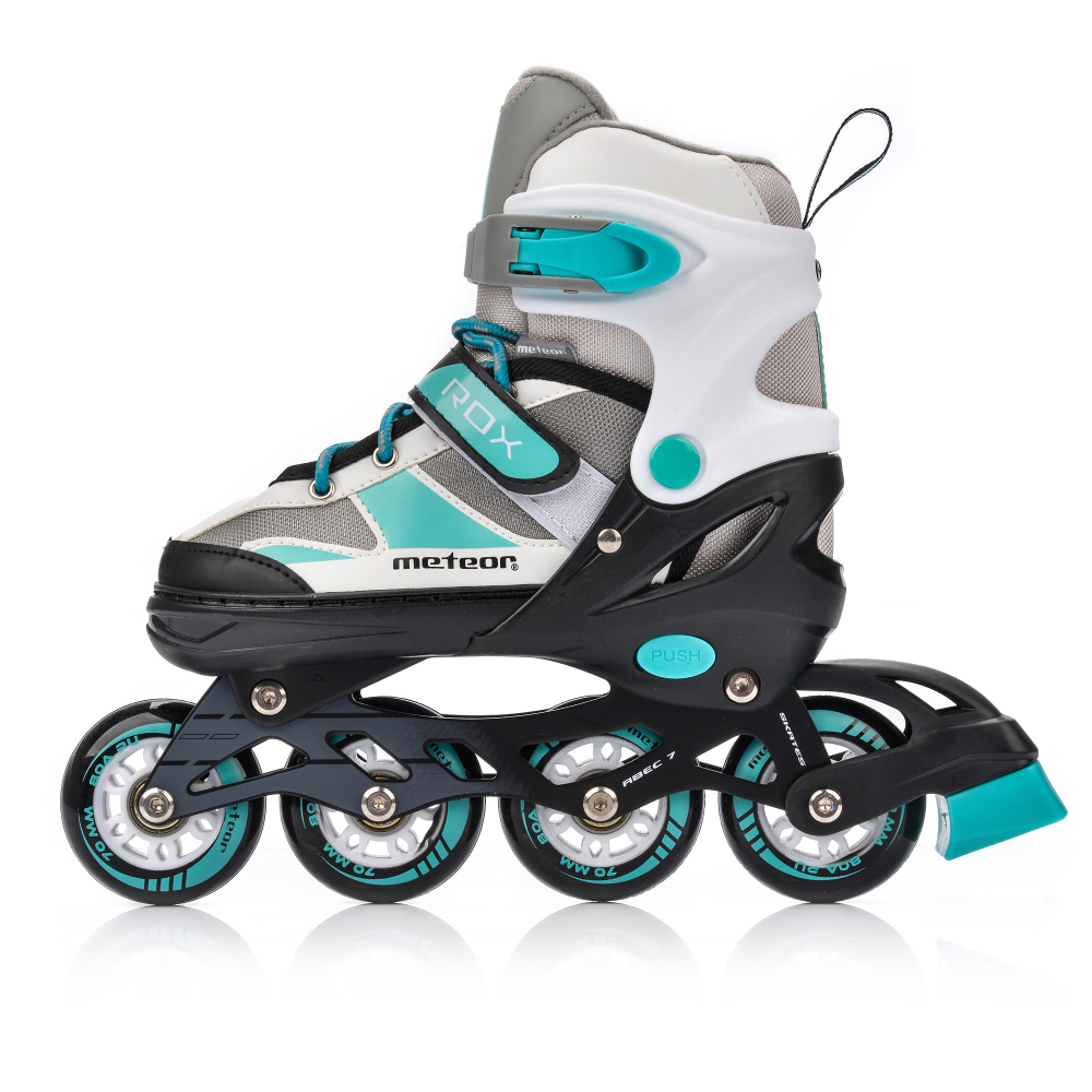Meteor Role copii Rox Mint aluminiu ABEC-7 - imagine 3
