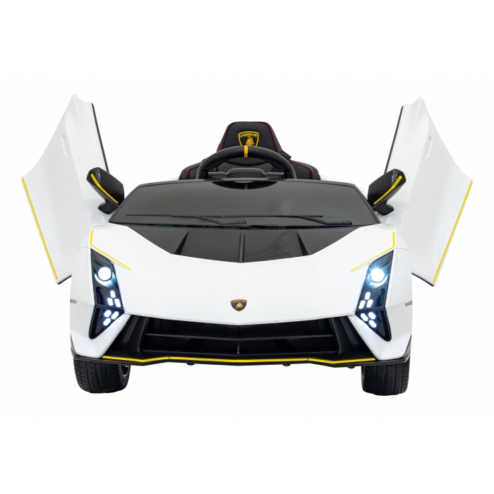 Masinuta Electrica Lamborghini Alb 140W cu Telecomanda - imagine 6