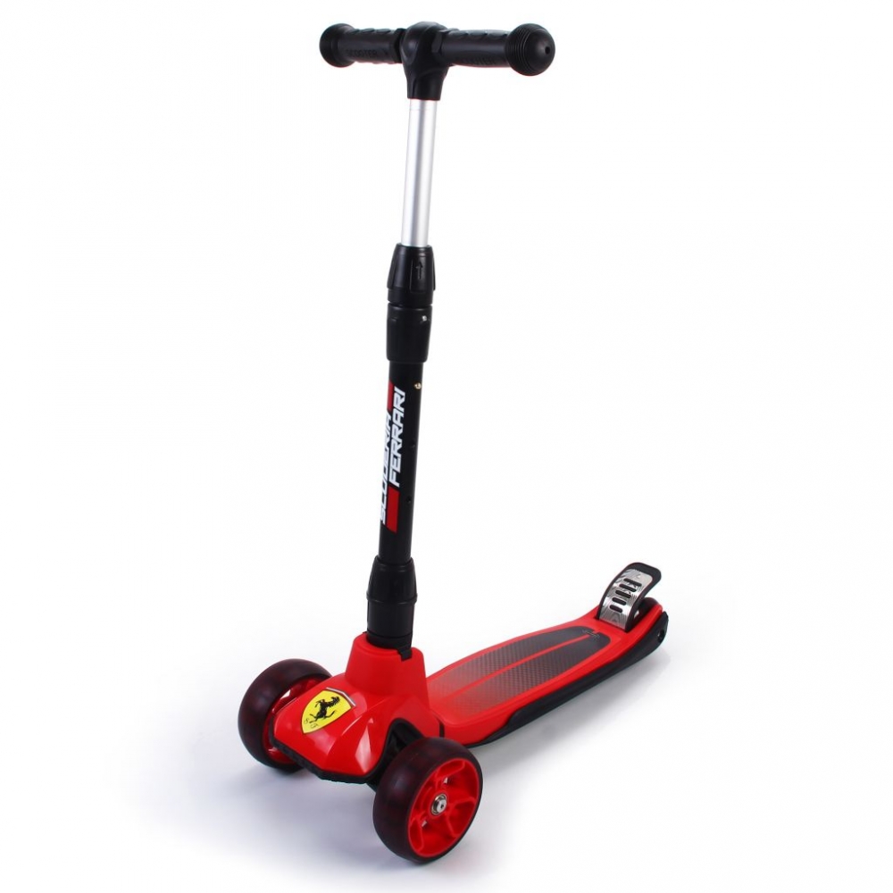 Trotineta Ferrari Mesuca, 3 roti, LED, Aluminiu
