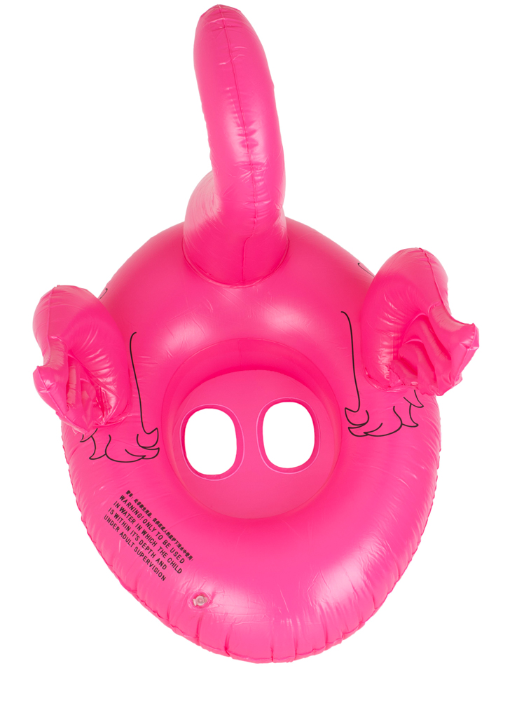 Colac Gonflabil Flamingo Roz Ikonka 66x67 cm - imagine 2