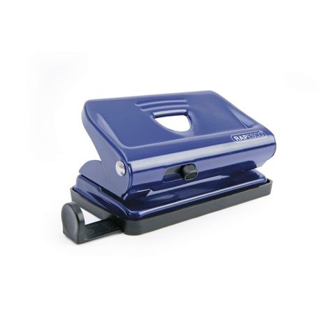 Perforator Rapesco Metalic, 12 Coli, Albastru