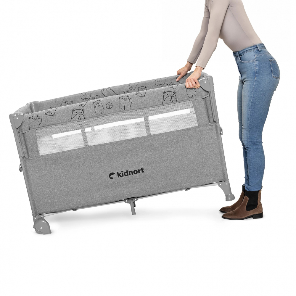 Kidnort Patut Pliabil 3-in-1 pentru Copii - imagine 9