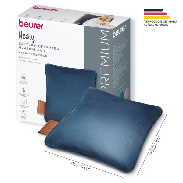 Perna Electrică Beurer cu Acumulator Albastru - imagine 2