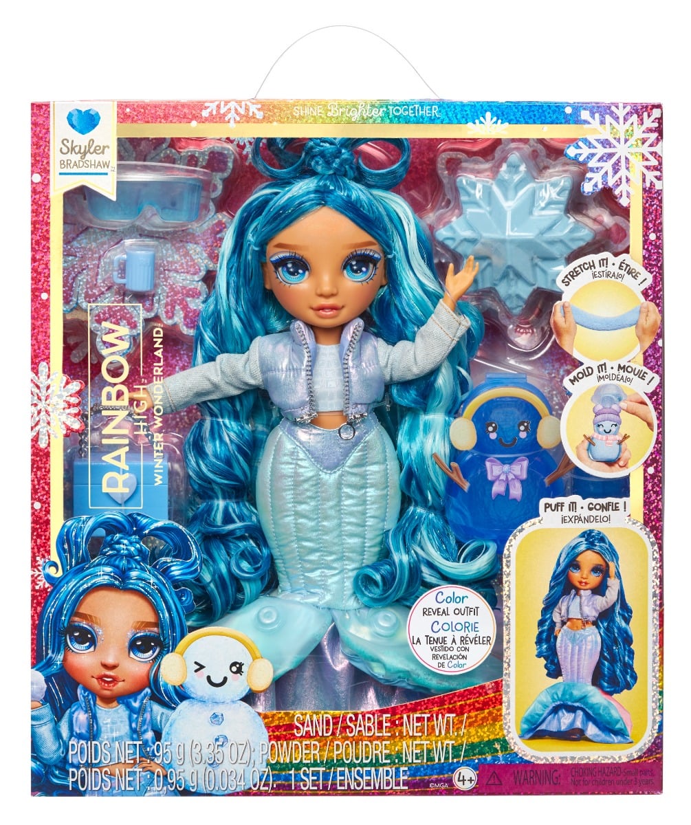 Papusa Rainbow High Skyler Winter Wonderland