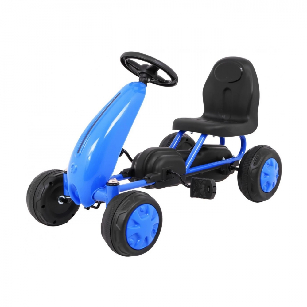 Kart Pedale Ramiz Blue - Aventură Sigură pentru Copii - imagine 8