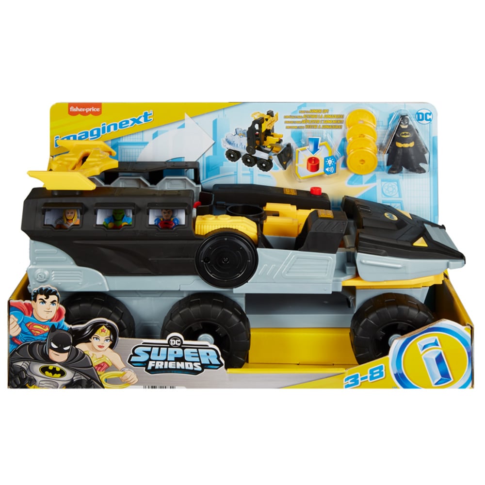 Bat-Tank Imaginext Transformabil DC Super Friends