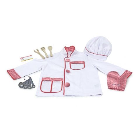 Costum Bucătar Șef Melissa & Doug Joc Rol - imagine 2