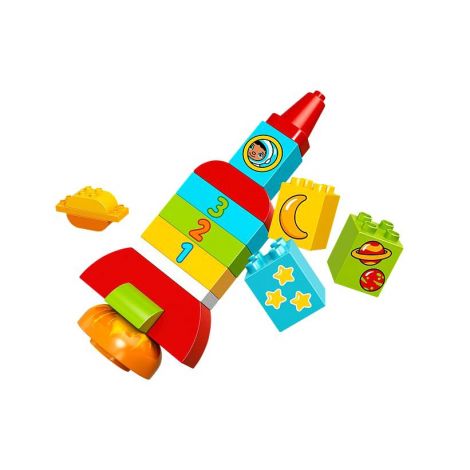 LEGO DUPLO Prima Rachetă 10815 - Joacă Construcție - imagine 4