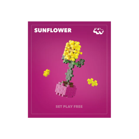 Plus-Plus Floarea Soarelui - Set Constructie DIY