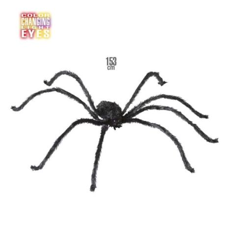 Paianjen Halloween Widmann 153cm cu Ochi Luminosi - imagine 2