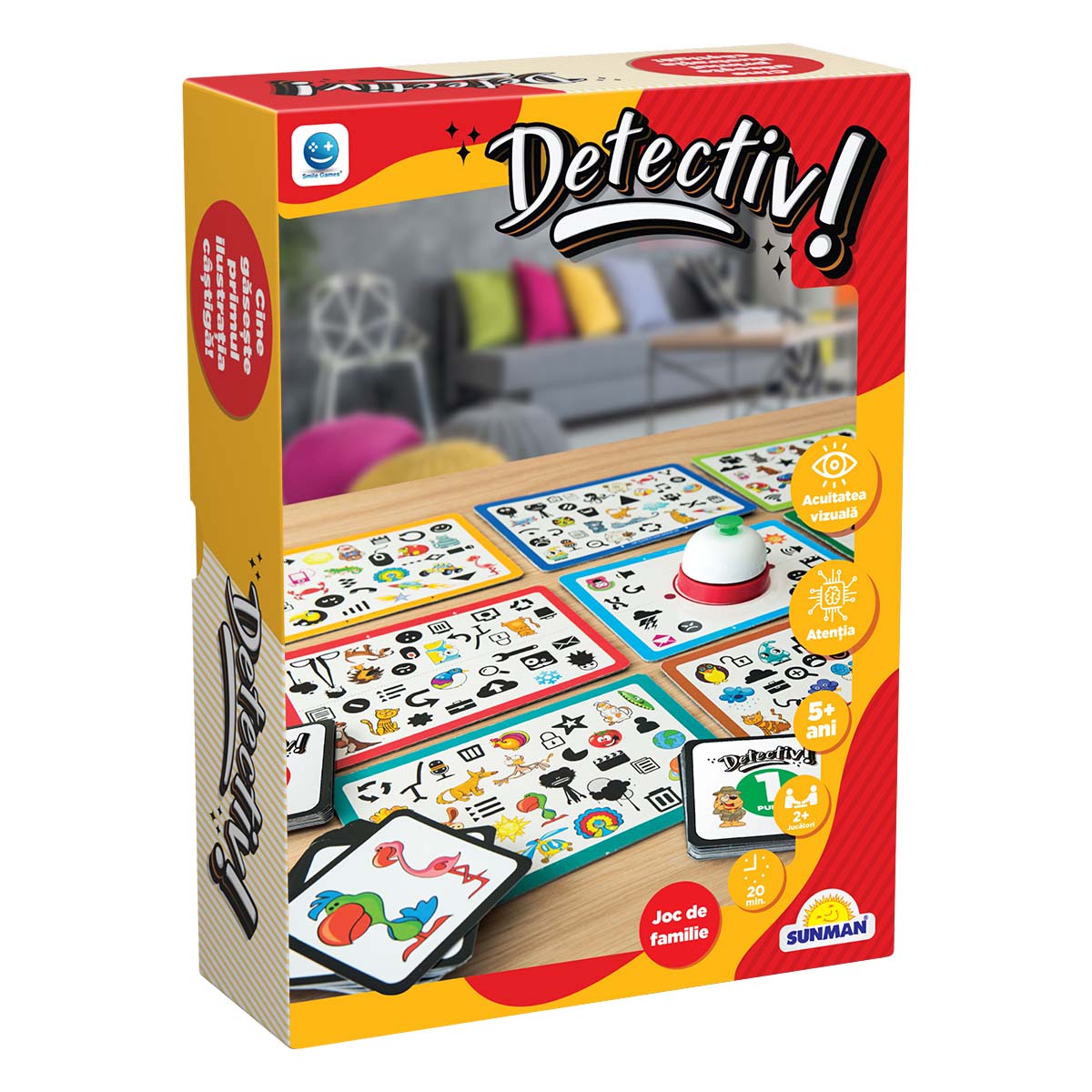 Joc Detectiv Smile Games - Atentie si Viteza