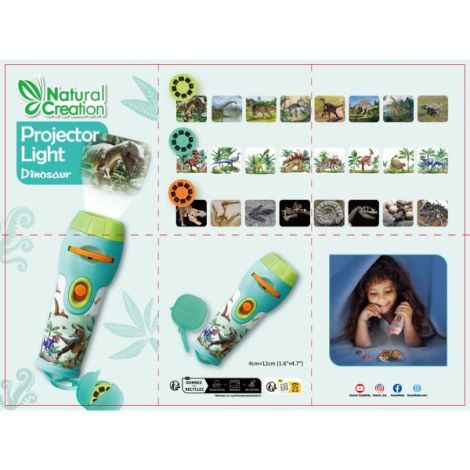 Mini Proiector Dinozaur Avenir | Jucărie Educativă - imagine 9