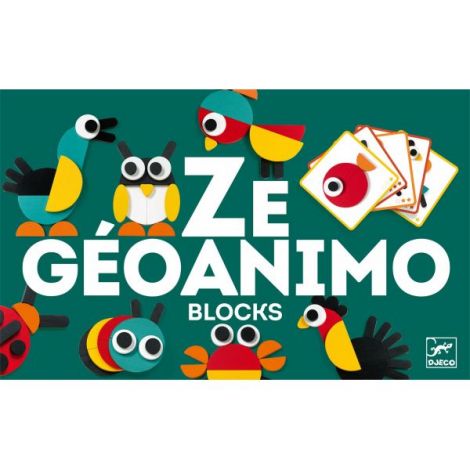 Ze Geoanimo Djeco | Joc Educațiv din Lemn