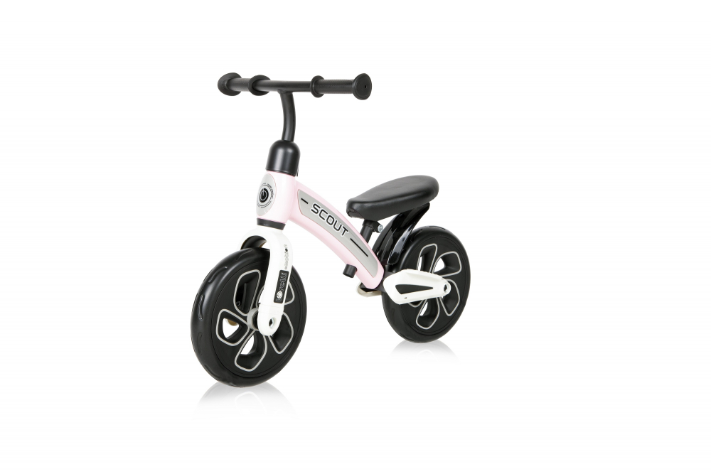 Bicicleta Lorelli Scout Pink, fara pedale, 2-4 ani - imagine 3