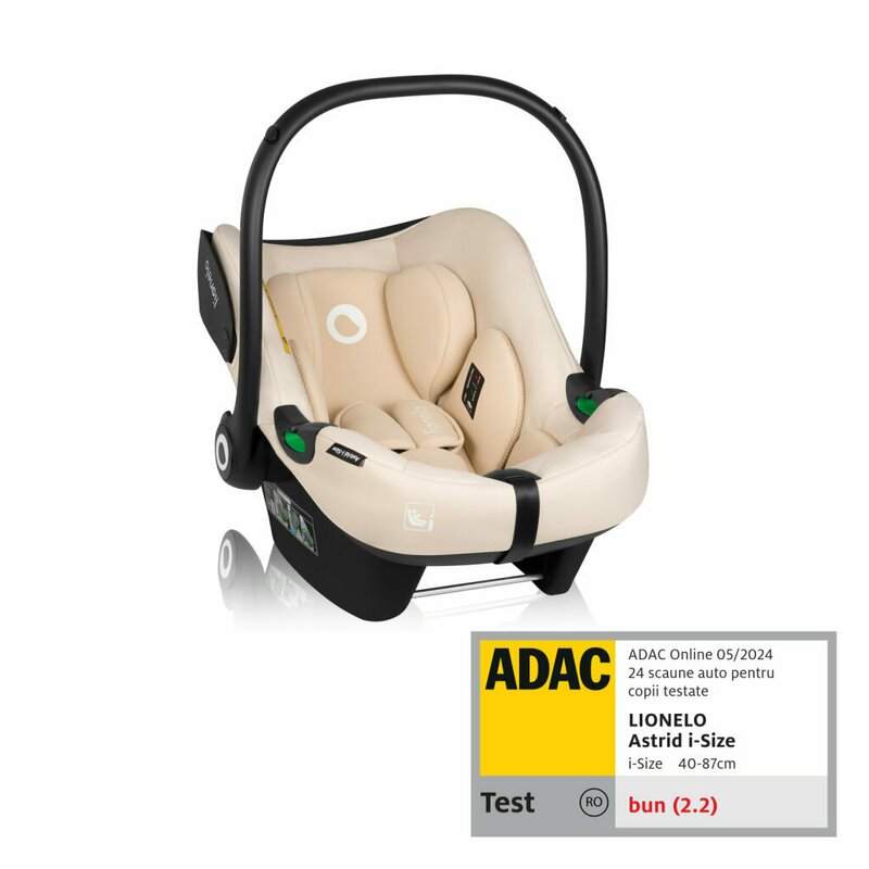 Scoica Lionelo Astrid i-Size - Siguranta Maxima