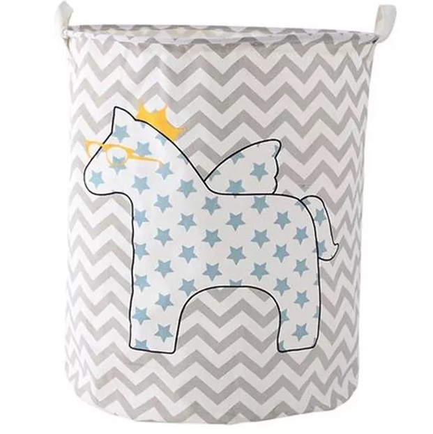 Cos Depozitare Grey Unicorn | Nicekids - imagine 3