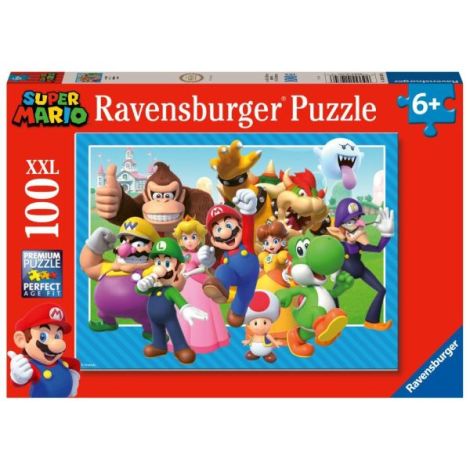Puzzle Super Mario 100 piese | Calitate Ravensburger - imagine 2