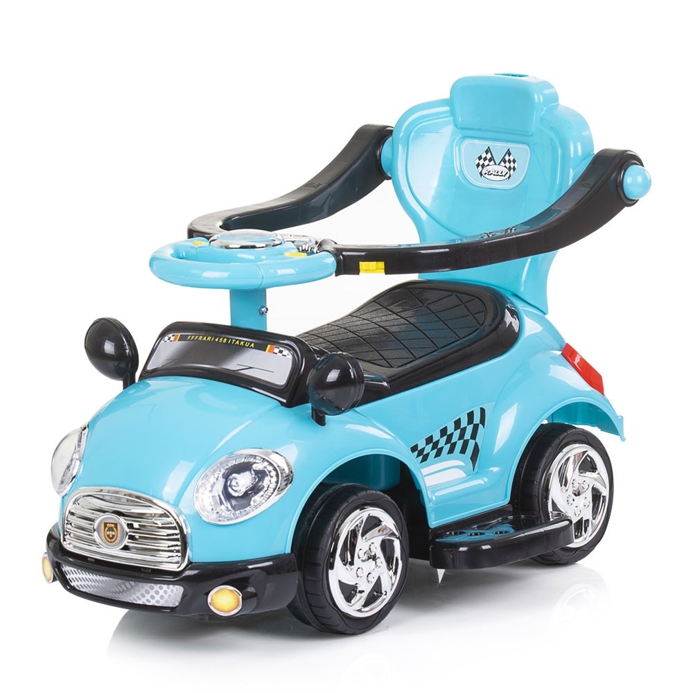 Chipolino Super Car Masinuta Impins cu Maner si Sunete - imagine 3