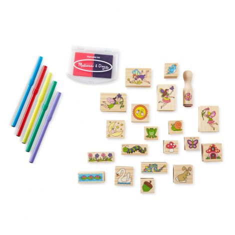 Set Stampile Gradina Zanelor Melissa & Doug - imagine 5