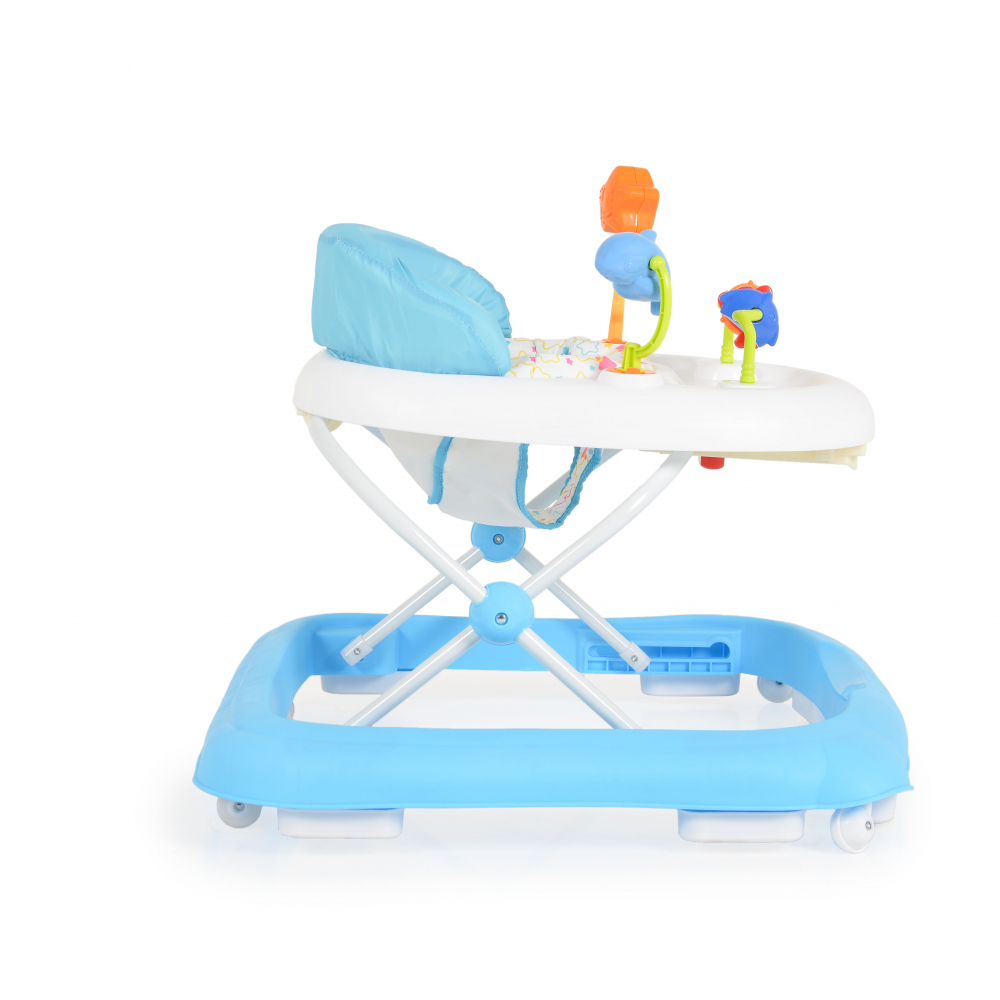 Premergator Moni Eko Blue Pliabil cu Jucarii - imagine 5
