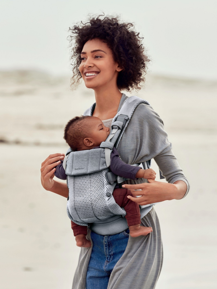 Babybjorn Harmony 3D Mesh Silver - Confort Anatomic