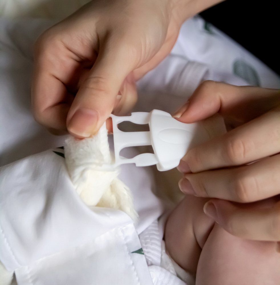 Fotoliu BabyJem Gri cu ham siguranță bebeluși - imagine 2