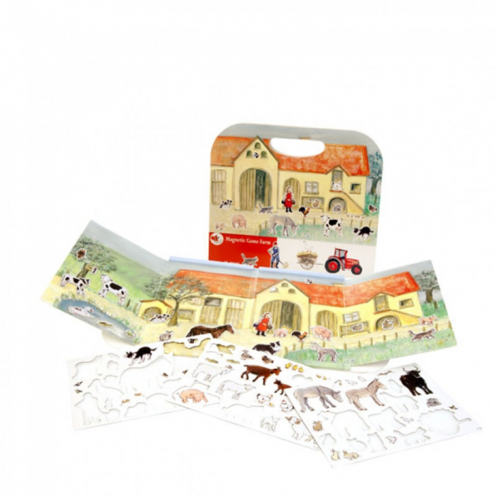 Ferma magnetică Egmont Toys | Set educativ 100 piese