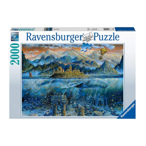 Puzzle Balenă Fantastică, 2000 piese Ravensburger