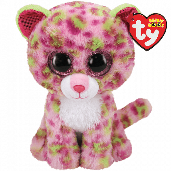 Plus Ty Leopard Roz 24cm | Jucărie Moale